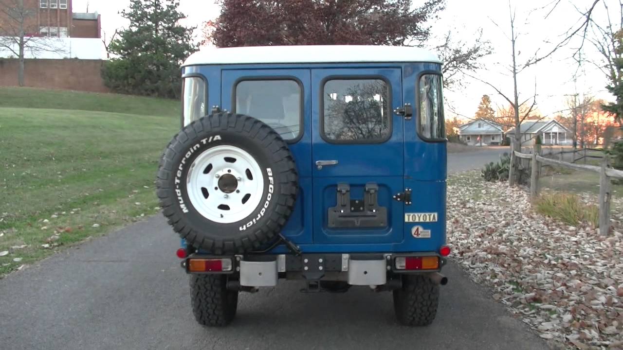 For Sale: 1982 Toyota FJ40 Land Cruiser Test Drive - Gassman Automotive