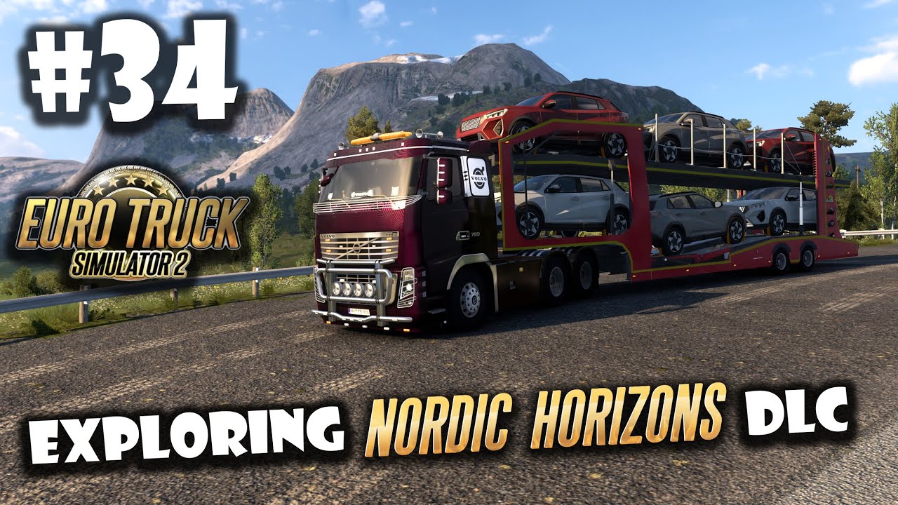 ETS2 | Narvik - Mo i Rana | Exploring NORDIC HORIZONS DLC | E34