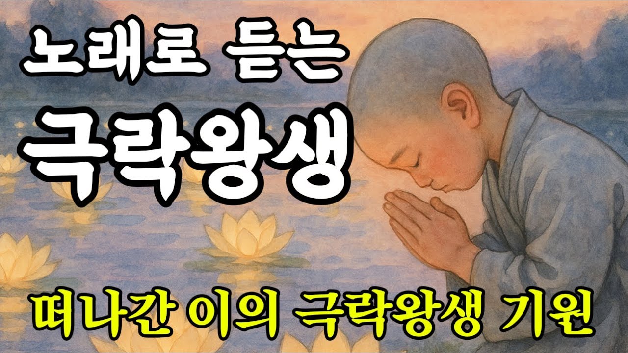 노래로 듣는 극락왕생 | 사랑하는 이를 위해 두 손 모아 부릅니다. 극락에서 다시 만나기를 🙏 #불교음악 #소원성취 #불교음악 #소원성취