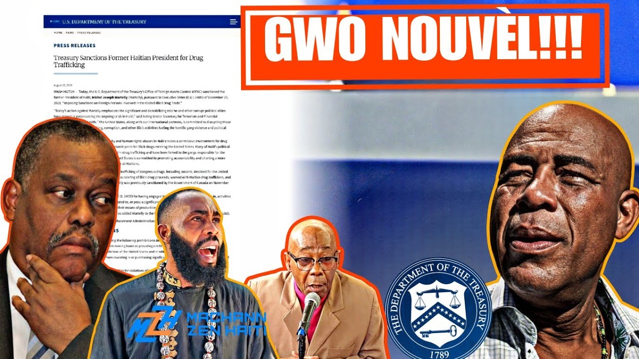 Etazini Mete Pye Sou Kou Martelly! Men Tout Detay!- Gwo Akizasyon Kont Moïse Jean Charles