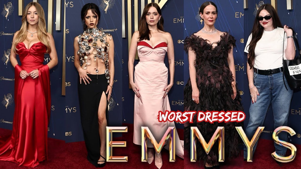 10 WORST DRESSED AT THE EMMY AWARDS 2025! (EMMYs)