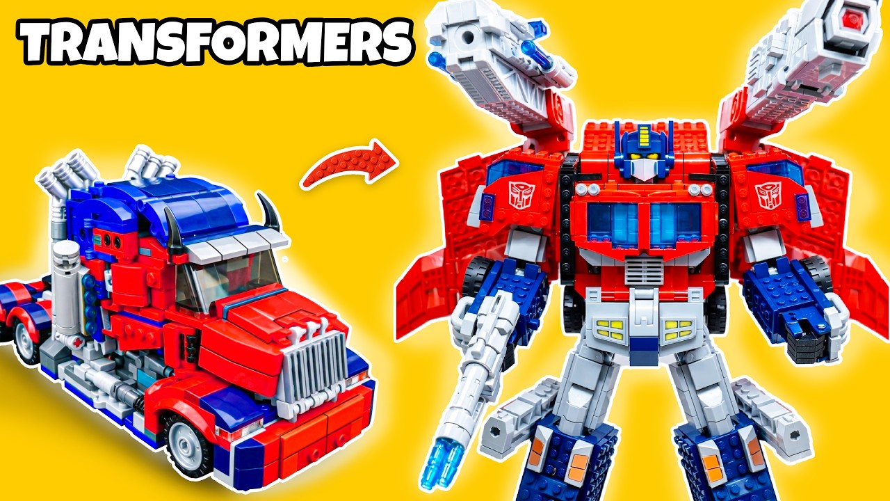 LEGO Transformers Evolution: From 20 Pieces to a Masterpiece MOC | Bricks UP