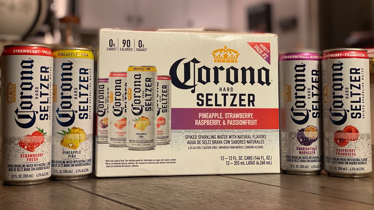 Corona Seltzer Review|Variety Pack #2|The Healthiest Seltzer You Can Buy?!