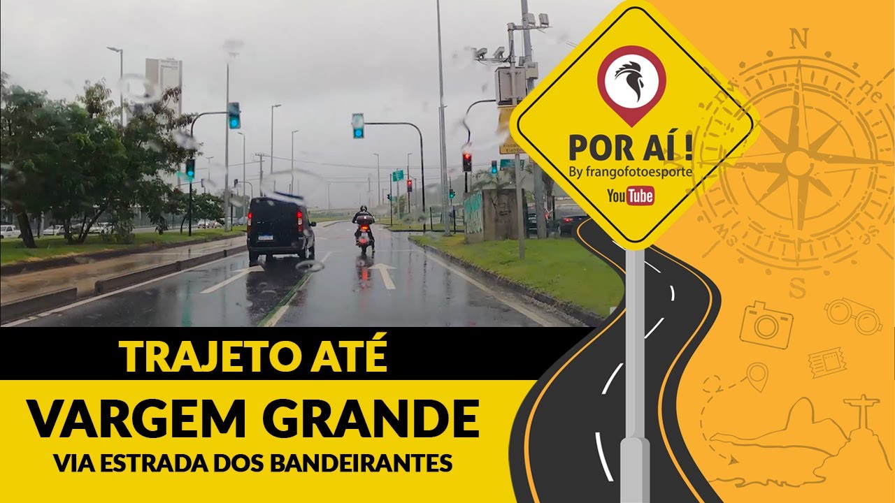 Como chegar em Vargem Grande pela Estrada dos Bandeirantes