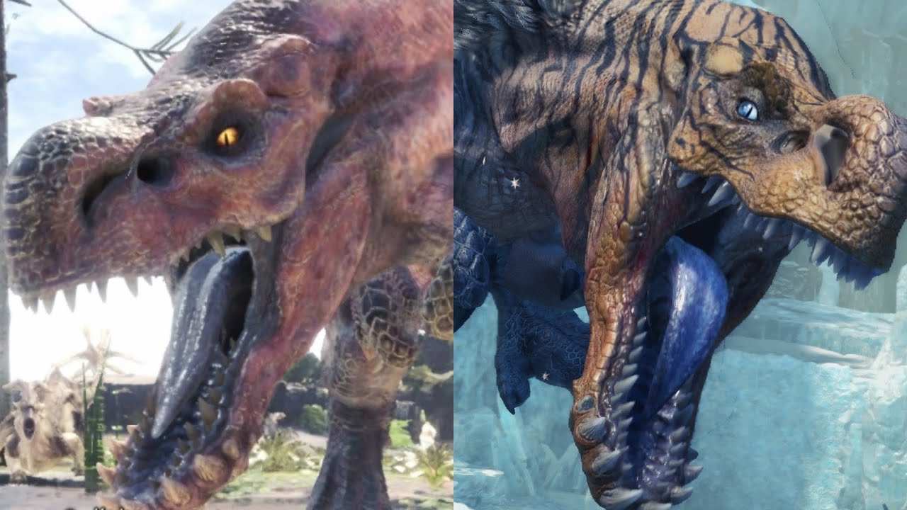 Anjanath/Fulgur Anjanath All roars and special attacks (Monster Hunter World Iceborne)