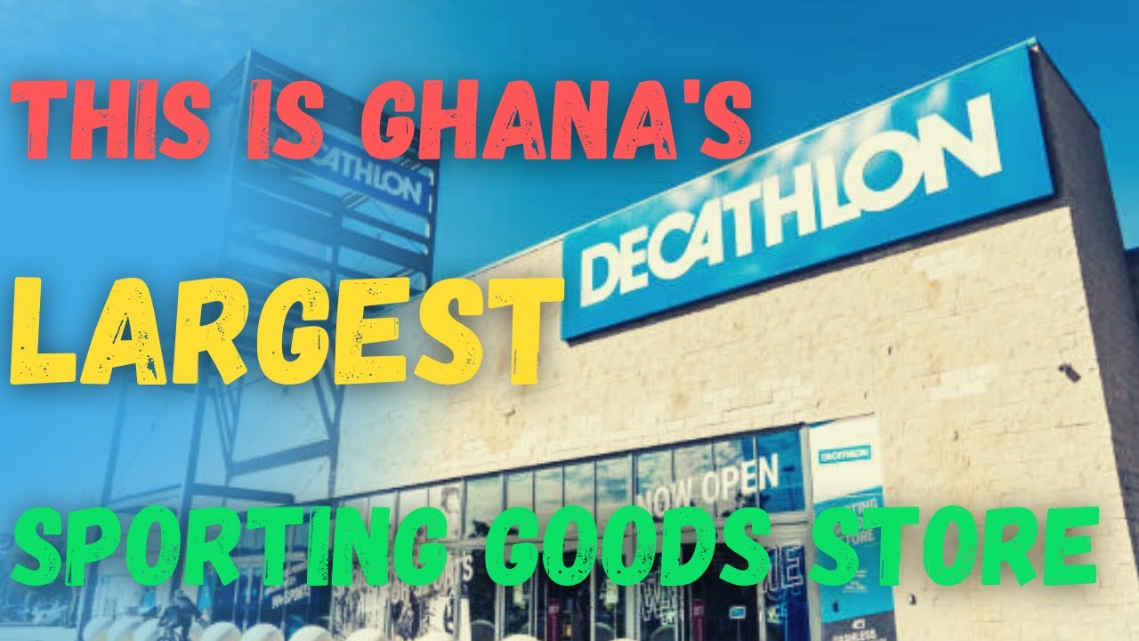 Это крупнейший в Гане магазин спортивных товаров I Tour of Decathlon