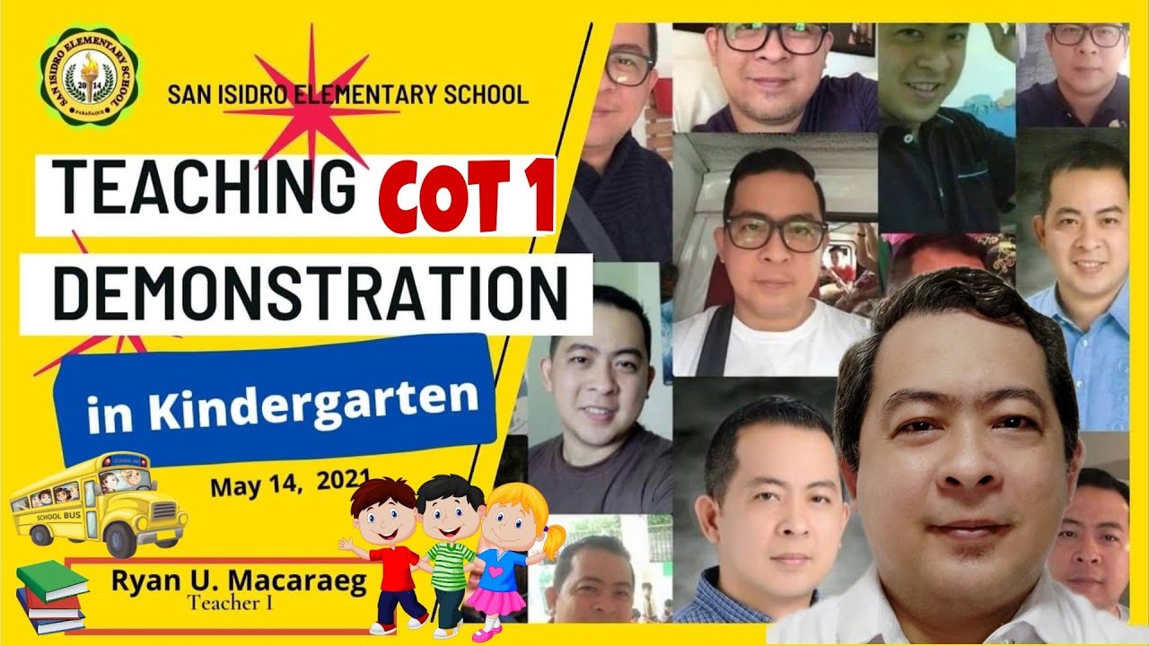 Teaching Demonstration in Kindergarten-COT 1