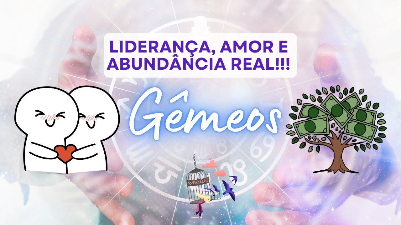 GÊMEOS ♊️ Liderança, Amor e Abundância Real!!!