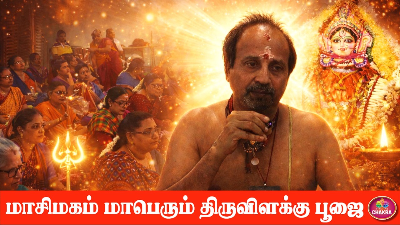 மாசிமகம் மாபெரும் திருவிளக்கு பூஜை | Masi Magam 2026 Special Pooja Live | Tamil Devotional