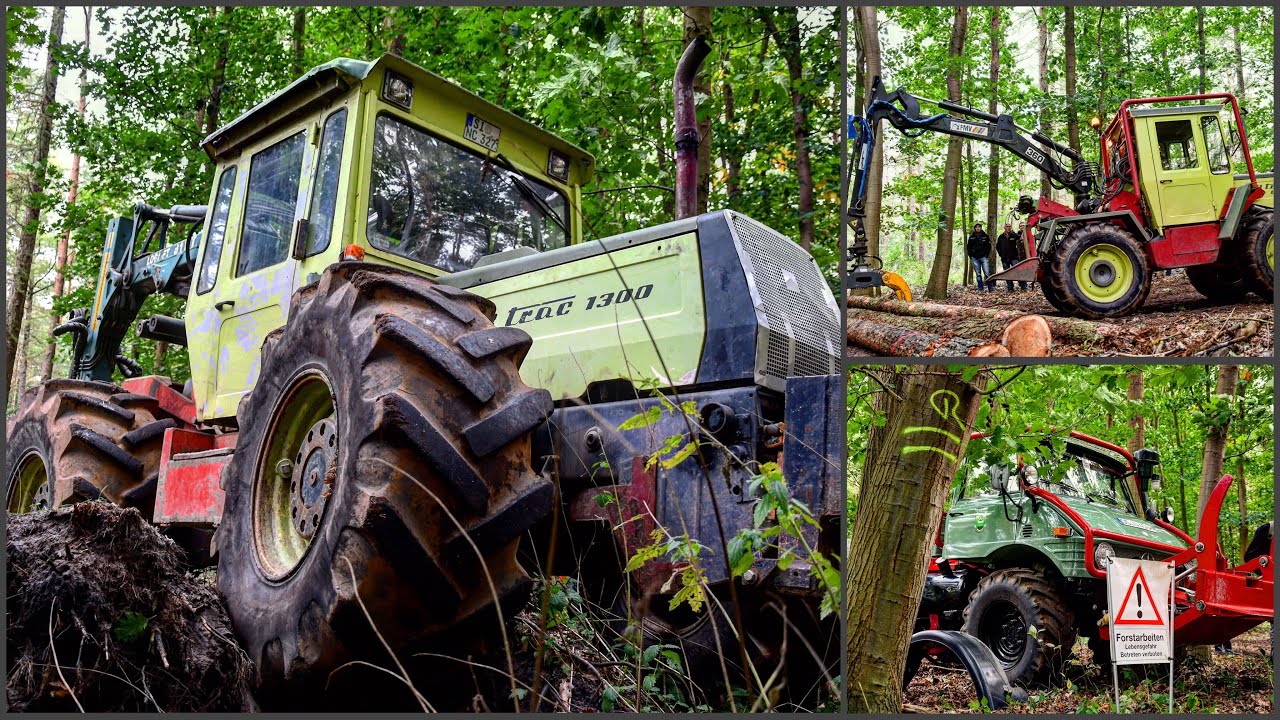 MB Trac´s & Unimog´s im Forsteinsatz |Feldtage Nordhorn 2018| °Teil 3° //4K//