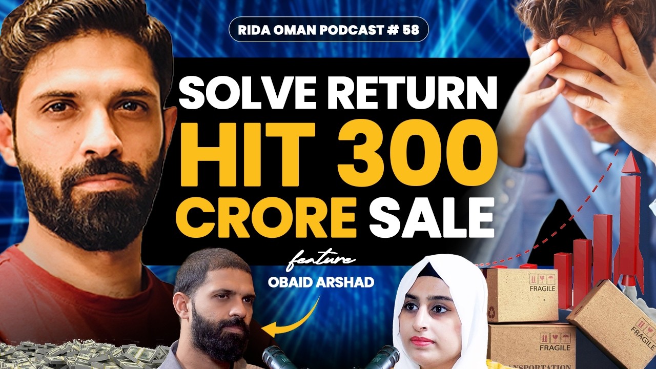 Cash on delivery problem in pakistan, ft. Obaid Arshad CEO Of Ginkgo Retail | Rida Oman Podcast