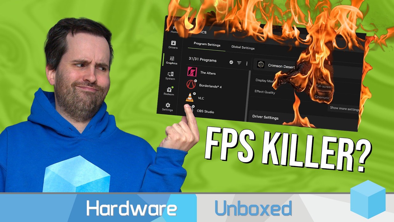 Does The Nvidia App Hurt Peformance?
