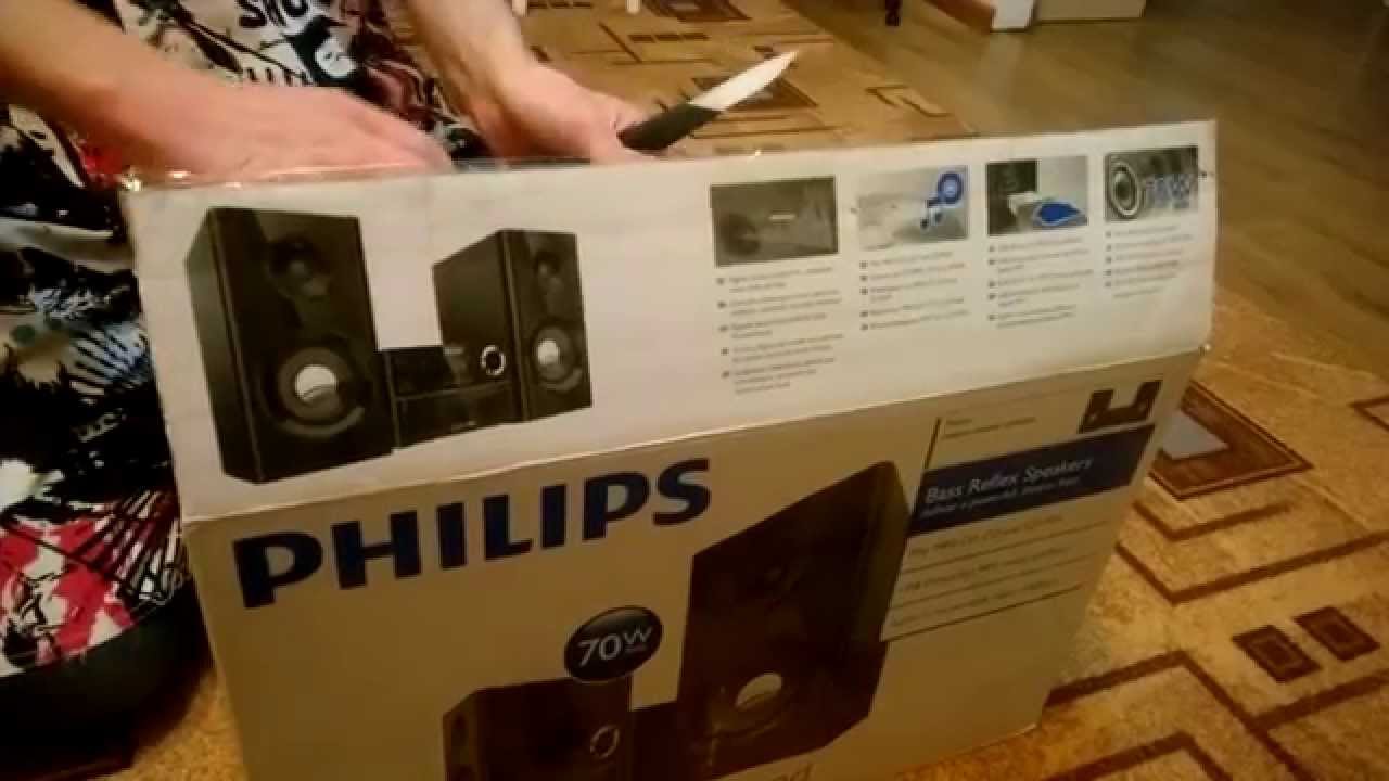 Unboxing Microcadena Philips mcm2150/12
