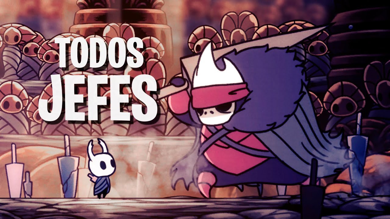 TODOS los JEFES del HOLLOW KNIGHT en un VIDEO…