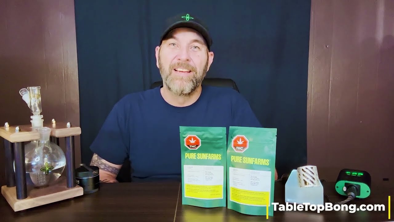 Kush God from Pure Sunfarms - weed strain review - What is going on with this stuff?