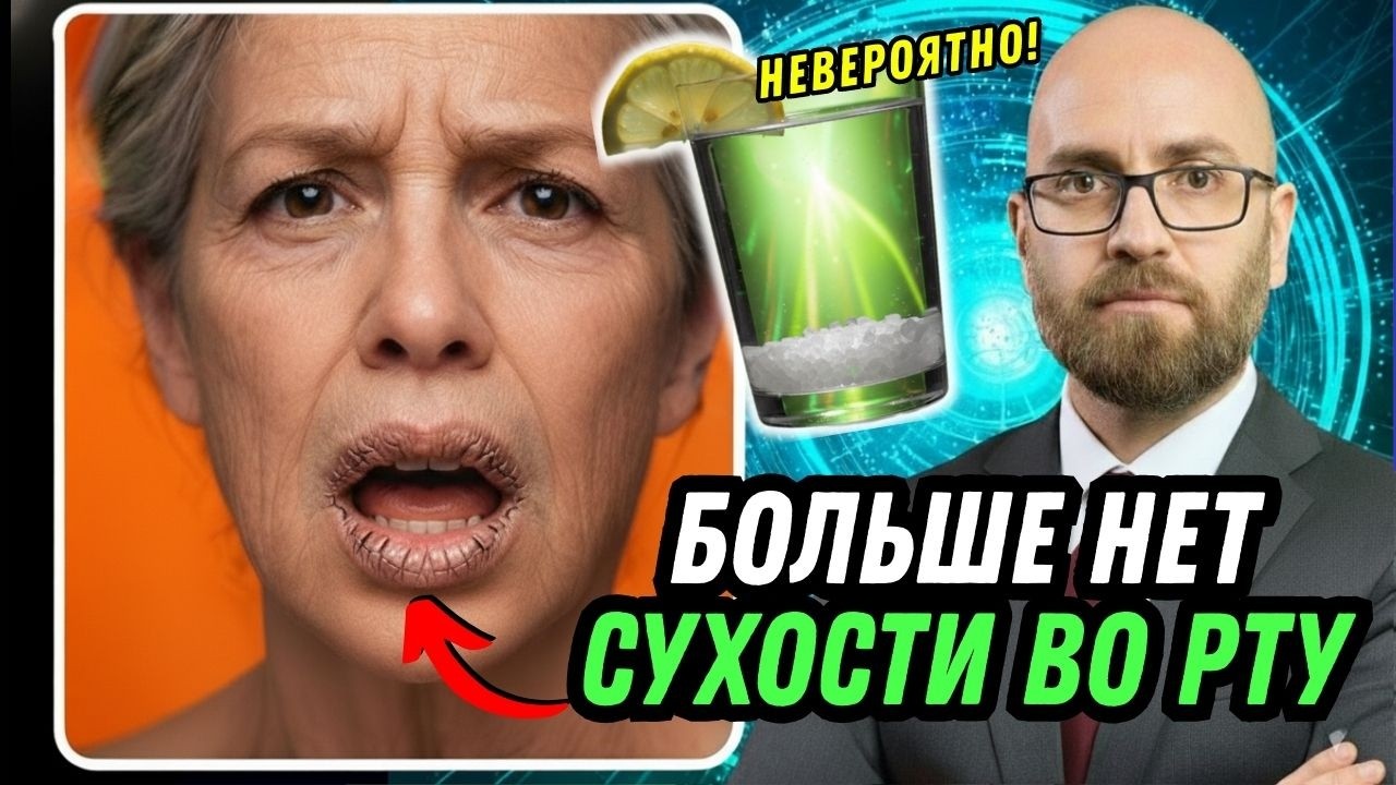Просыпаетесь с сухостью во рту Это не просто недостаток воды
