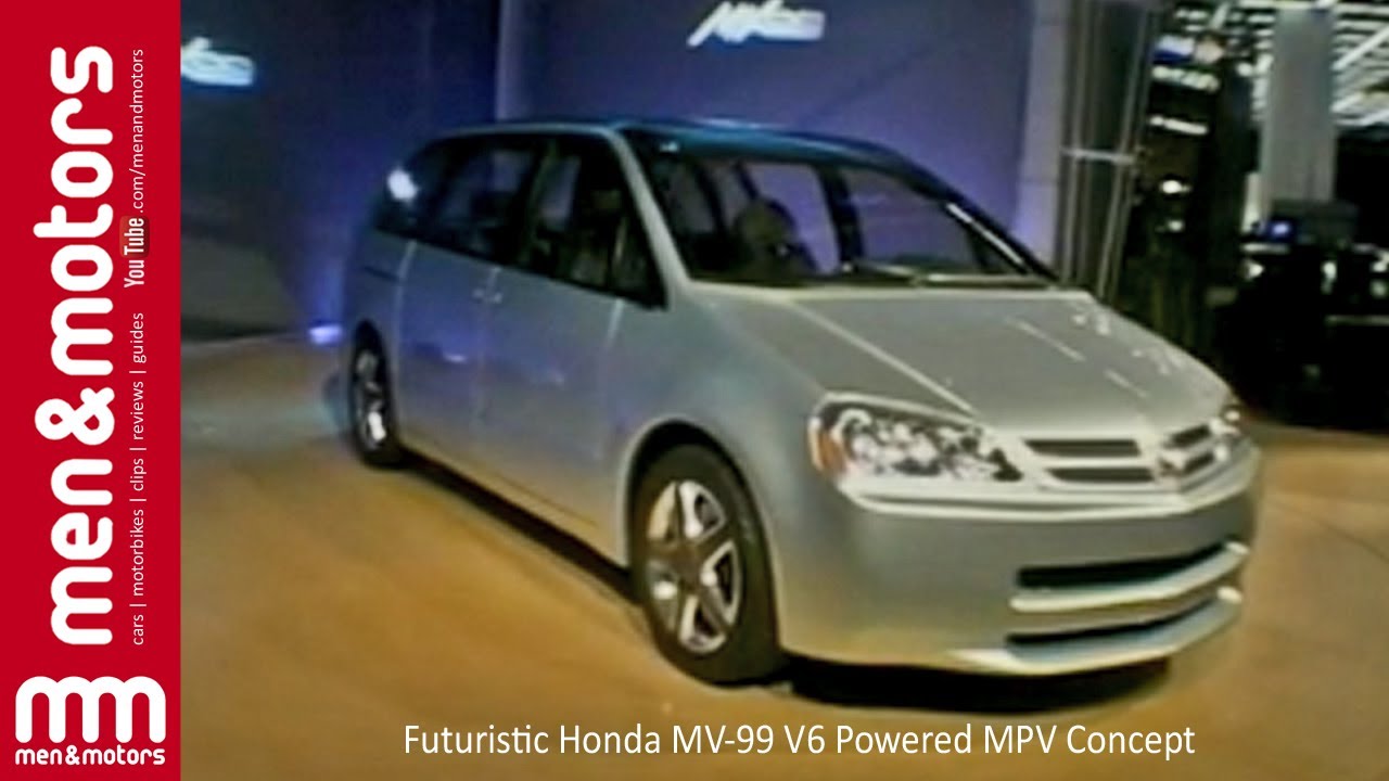 Futuristic Honda MV-99 V6 Powered MPV Concept