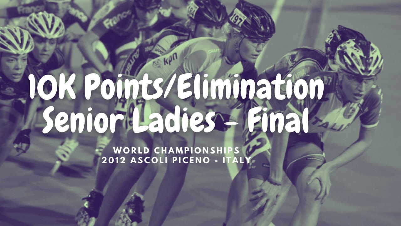 World Speed Championships 2012| 10K Points/Elimination Women