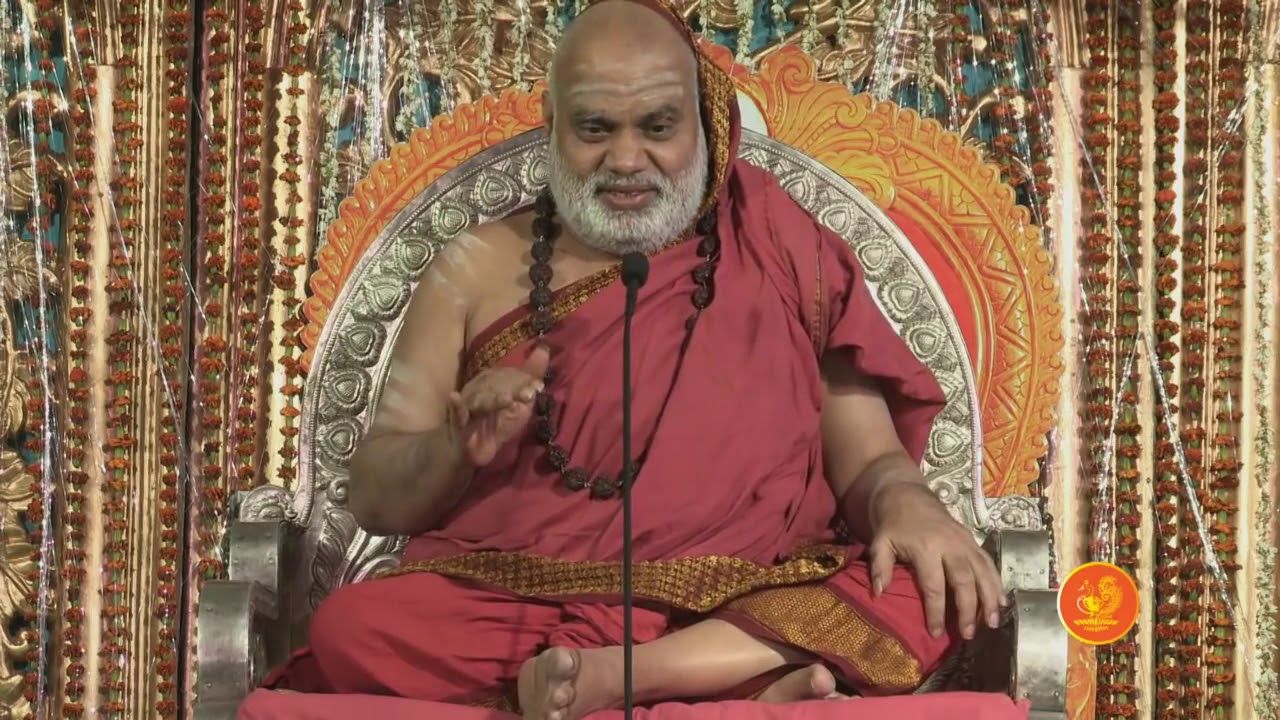 Sringeri Jagadguru explains - In Kali Yugam, Bhagavan Nama Japam, Kirtanam  help in Paapa Nivirti