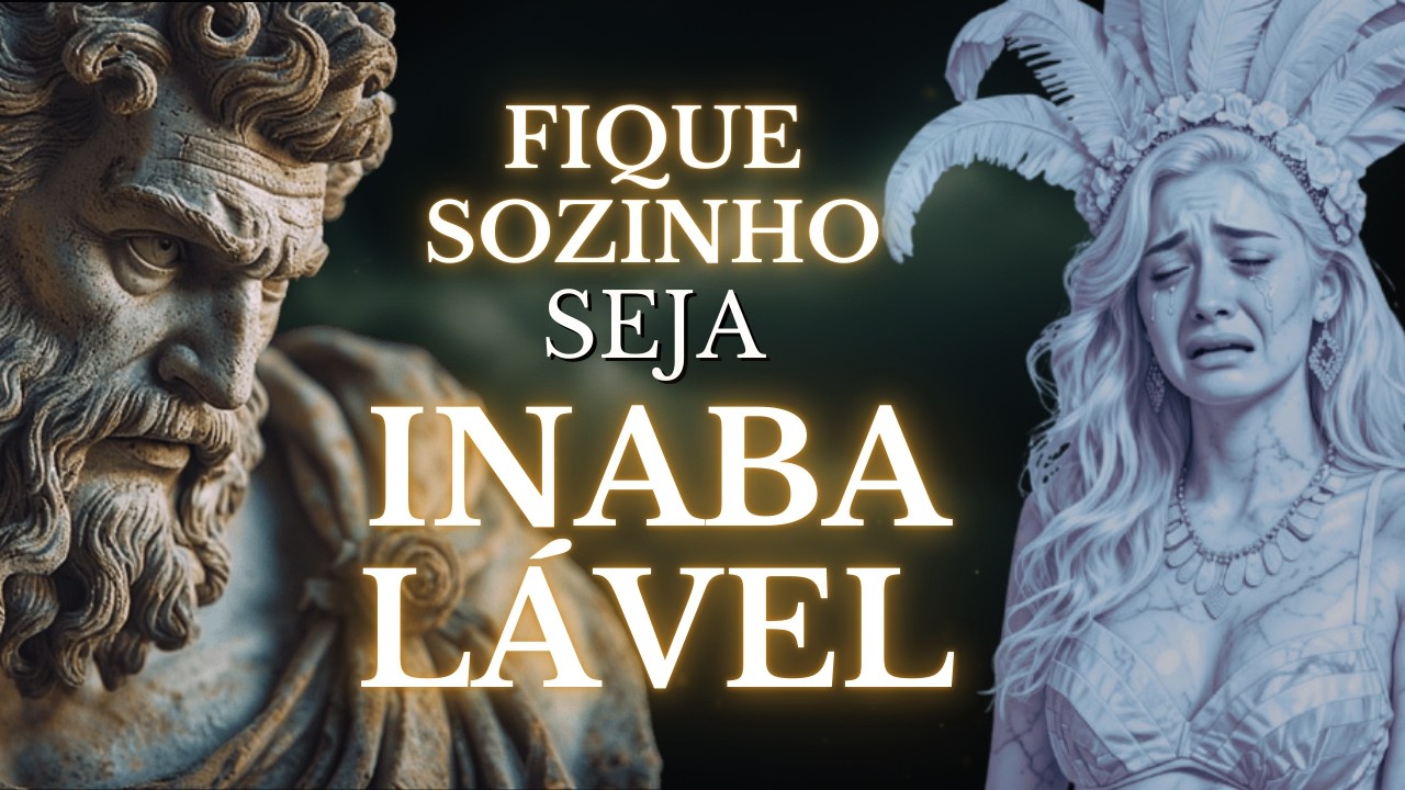 FIQUE SOZINHO: A Sociedade Não Quer Que Você Descubra Esse Poder | 5 Lições Estoicas