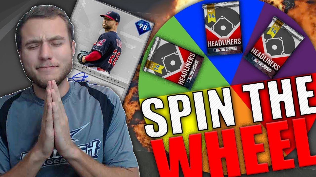 DIAMOND PULL! HEADLINERS PACK - SPIN THE WHEEL OF MLB PLAYERS #3 MLB THE SHOW 19 SQUAD BUILDER