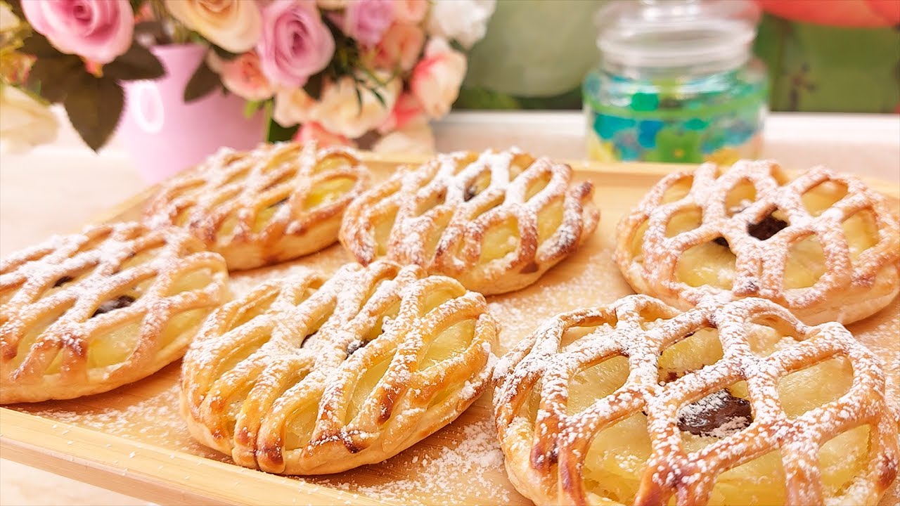 Irresistible Puff Pastry with Pineapple Rings: A Quick Tasty Recipe! 🍍