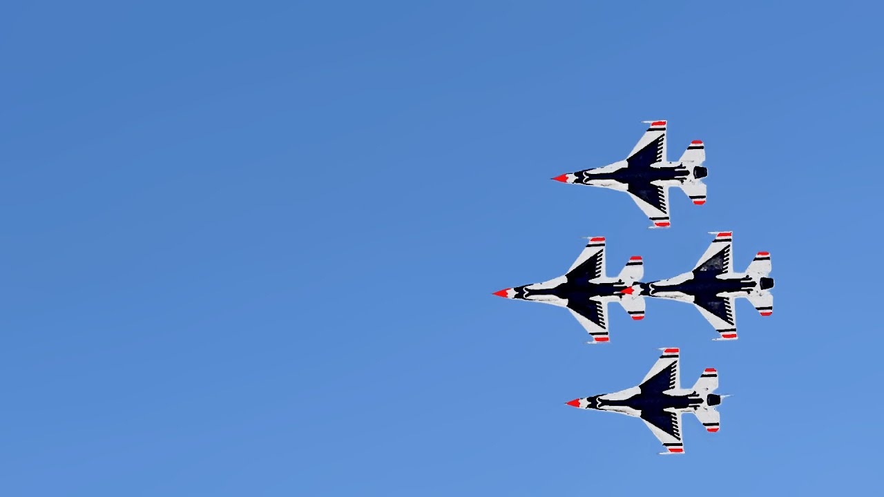 Thunder & Lightening Over Arizona Air Show 2023
