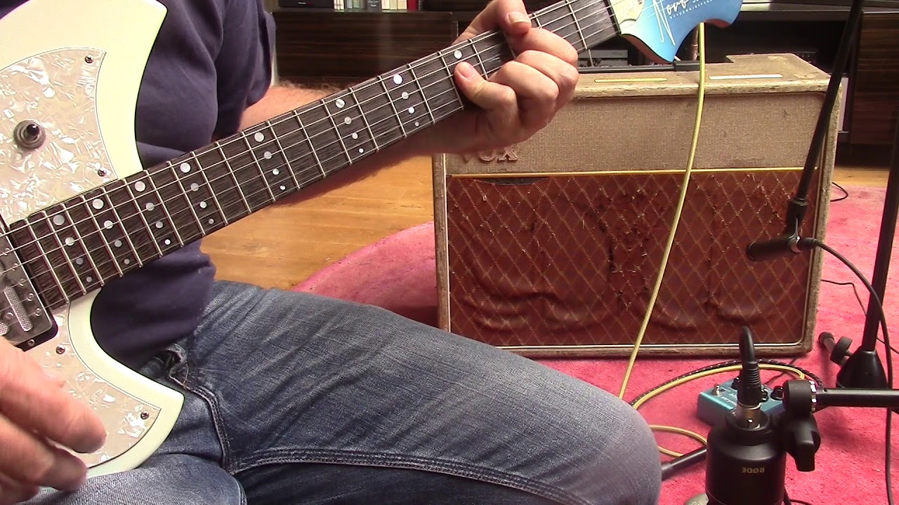 Demo - with VOX AC15 twin (1962) - The original 
