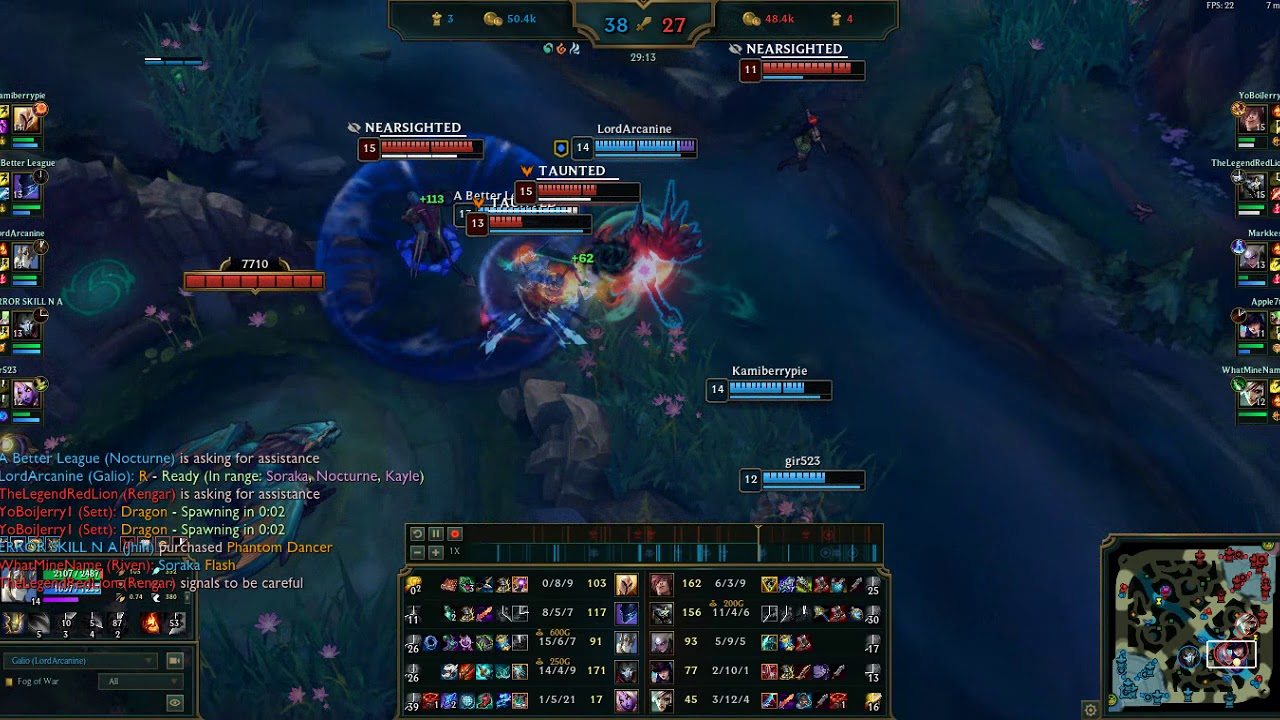 Electrocute Galio vs Diana Mid