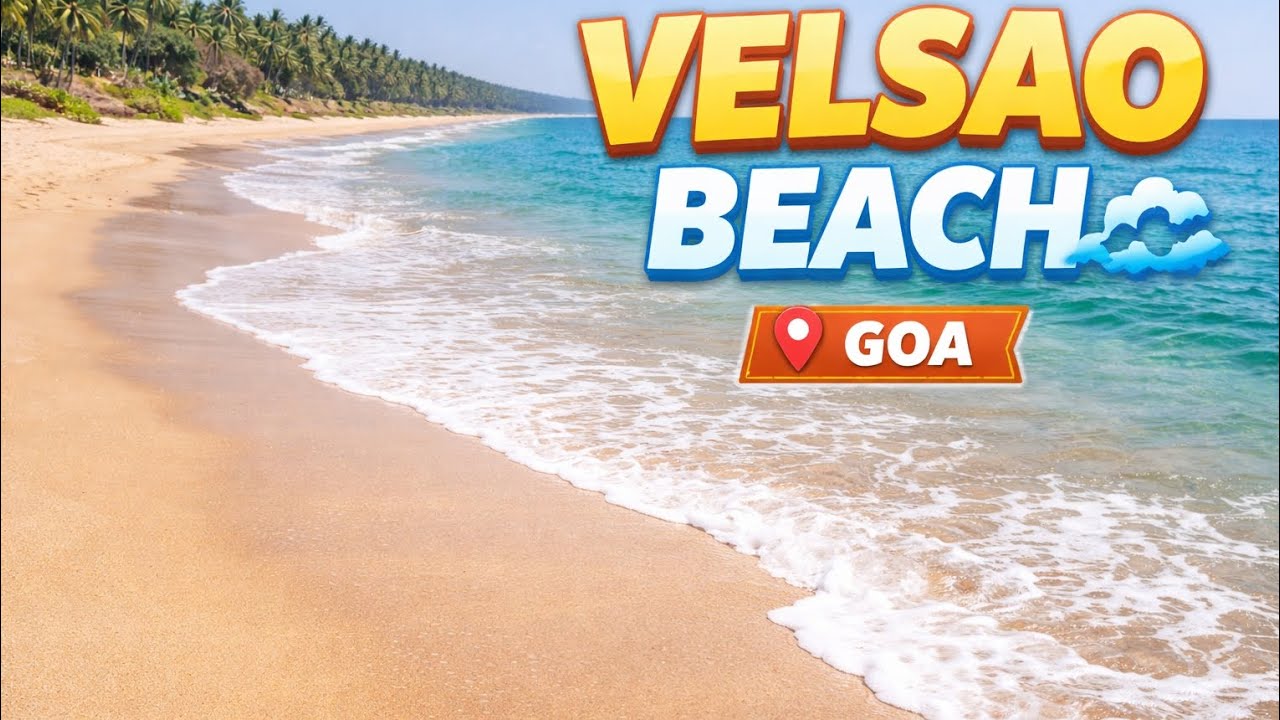 Velsao Beach Goa|| #goabeach #goa 