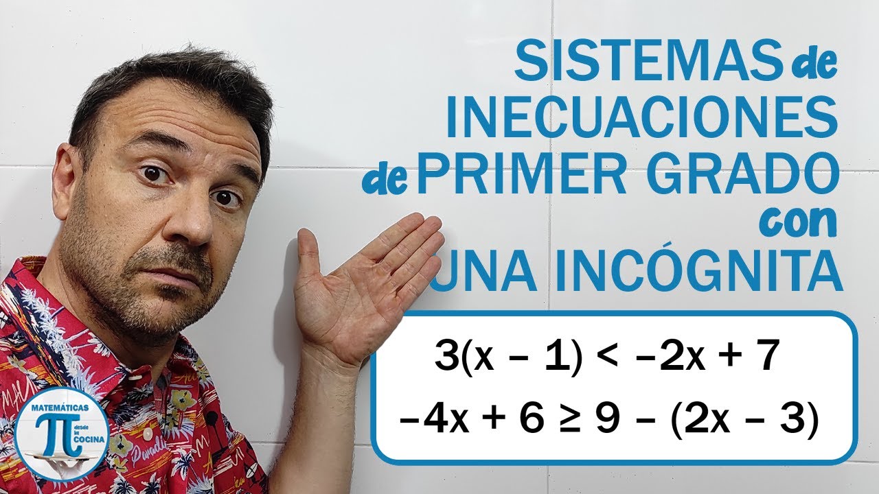 Cómo resolver SISTEMAS de INECUACIONES de PRIMER GRADO con UNA INCÓGNITA ❌ Muy easy!!! 🎁
