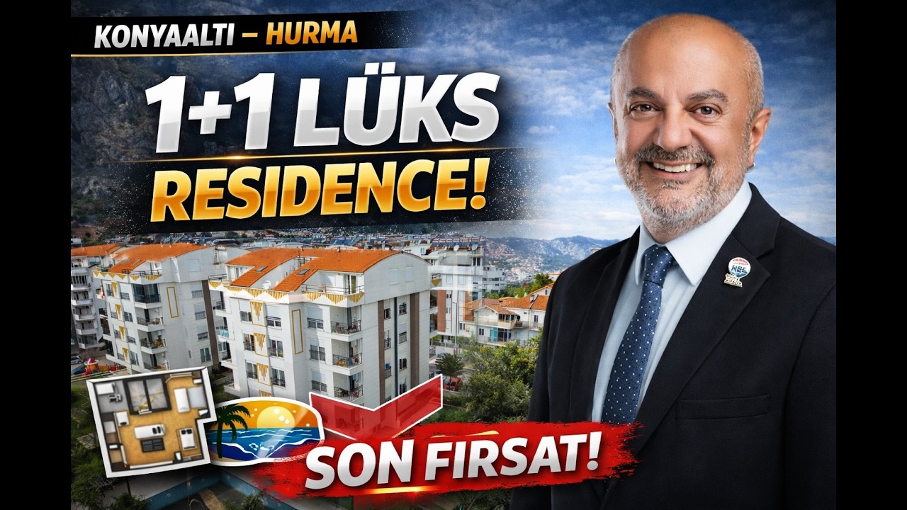 KONYAALTI HURMA OSKAR RESIDANCE SATILIK 1+1