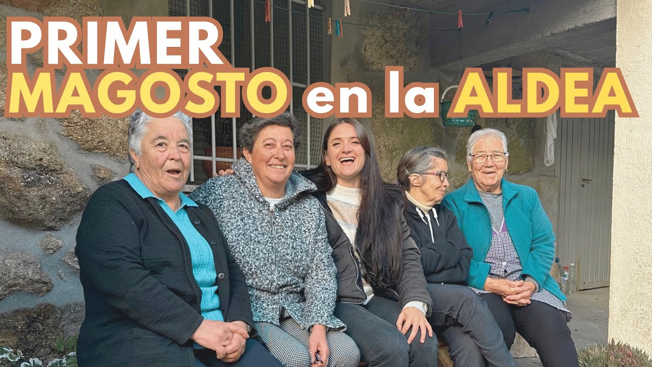 NUESTRO PRIMER MAGOSTO EN LA ALDEA GALLEGA 🍂 | Vecinos, comunidad y tradiciones