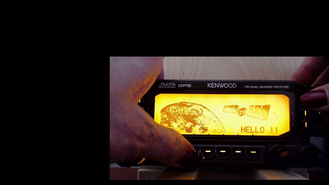 Kenwood TM-D710G Crossband Repeat Settings