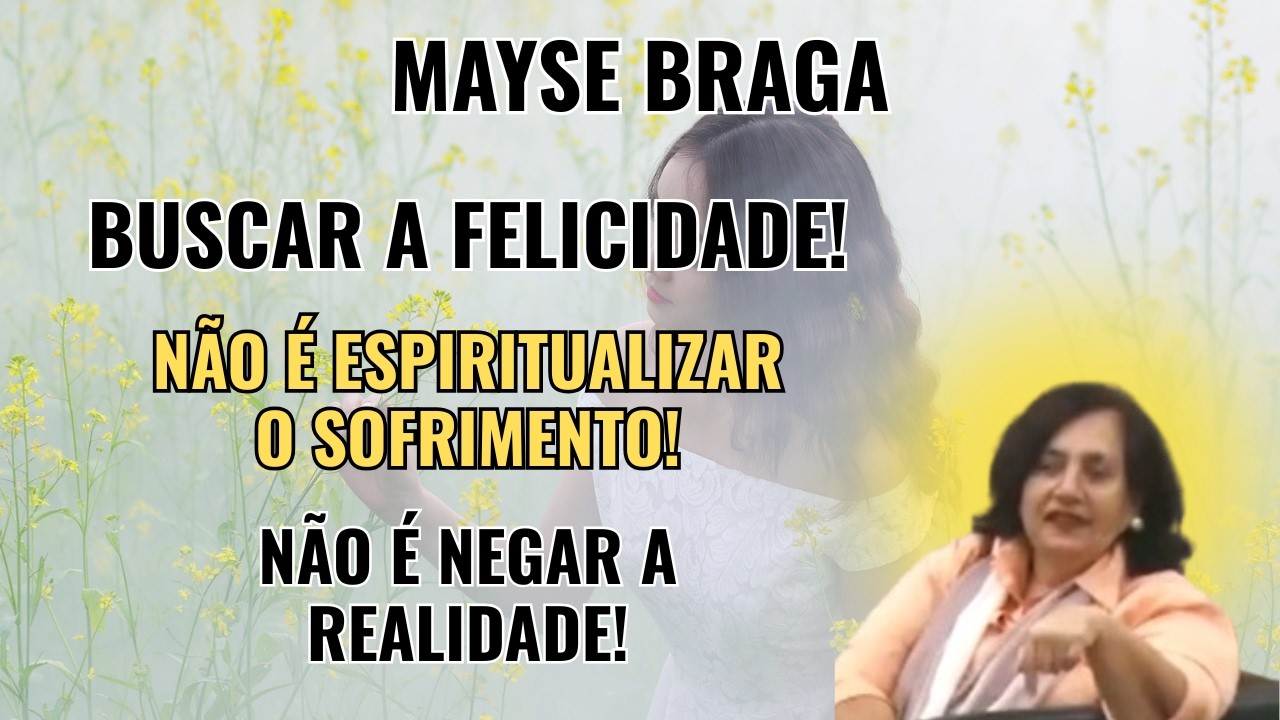 SUA FÉ RESISTE QUANDO DEUS NÃO FAZ O MILAGRE QUE VOCÊ PEDIU? – PALESTRA COM MAYSE BRAGA.