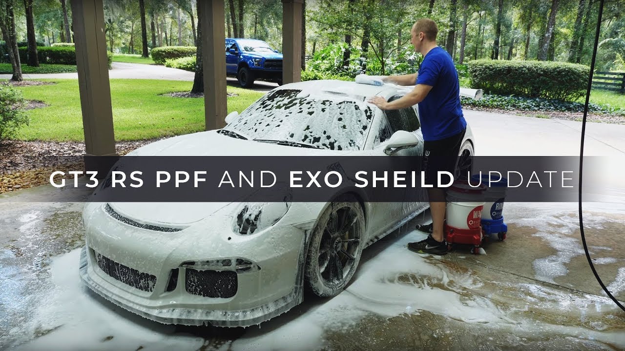 GT3 RS Paint Protection Film and Exo Shield Update