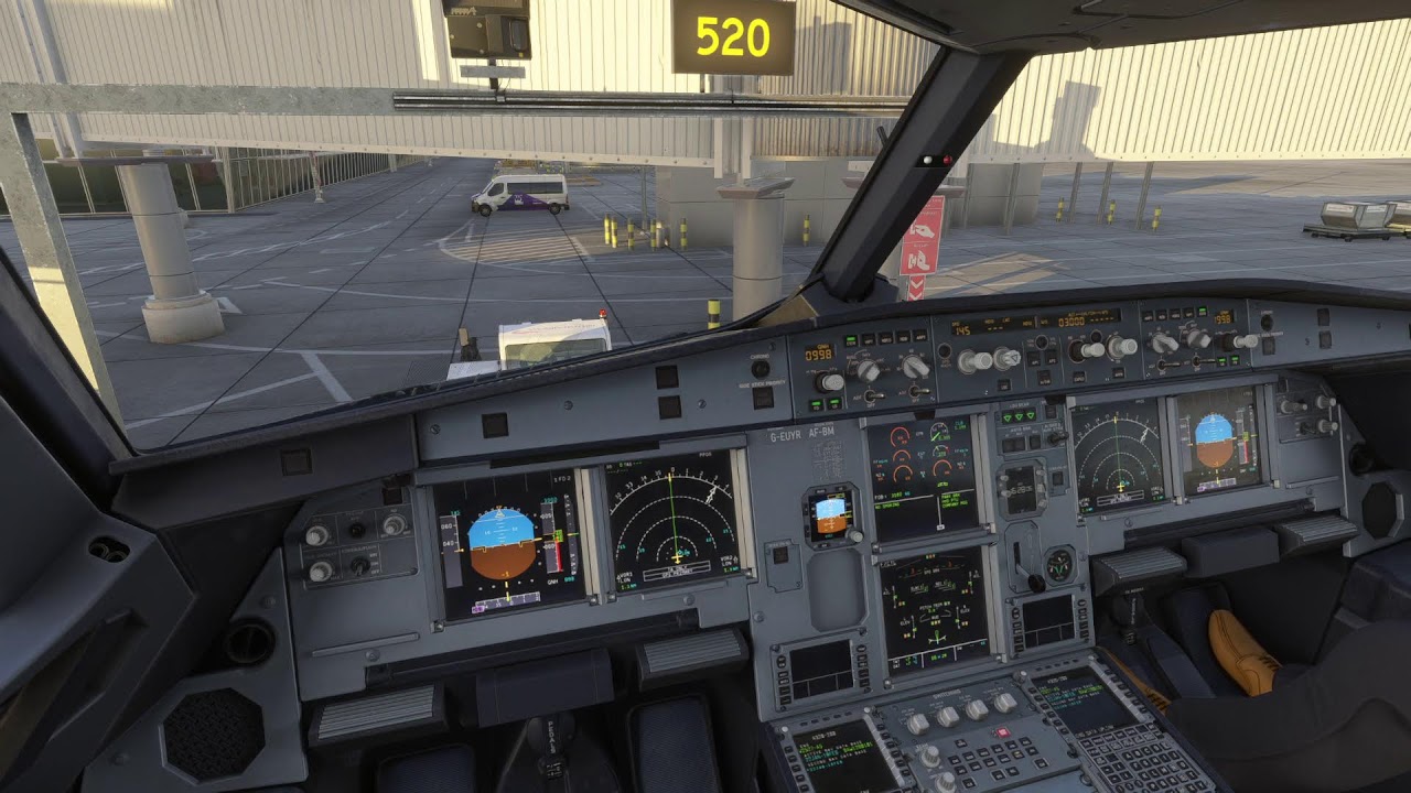 BA A320 VIENNA-LONDON HEATHROW MSFS 24