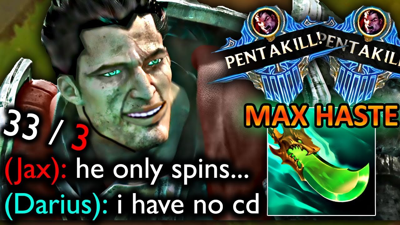 СЁДЗИН ДАРИУС ПОЛУЧАЕТ PENTAKILL ПОСЛЕ PENTAKILL ПОСЛЕ....