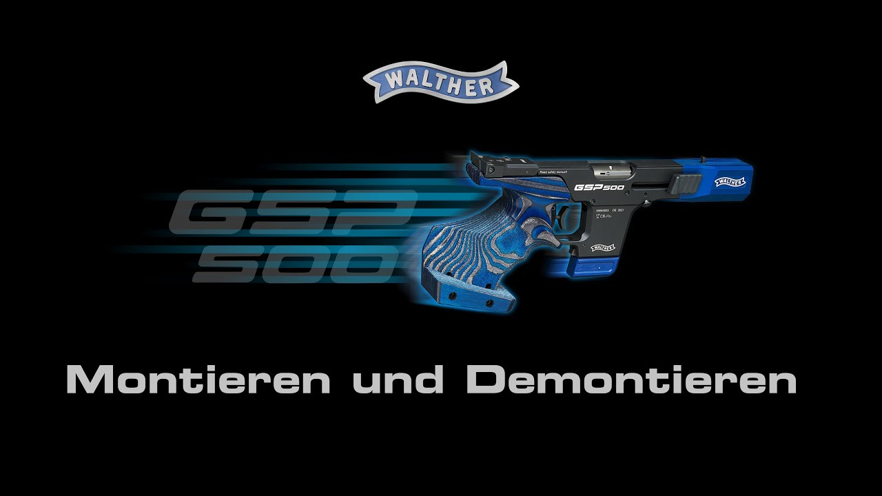 GSP500 - Montieren und Demontieren