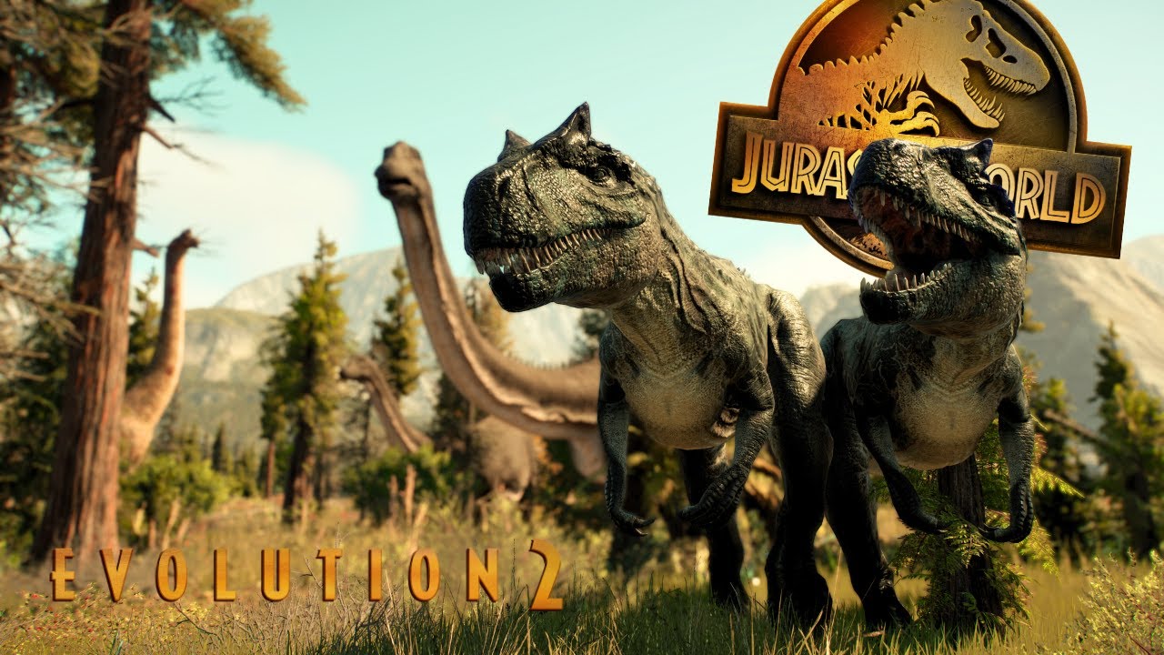 Dinosaur WILDLIFE PARKS - Jurassic World Evolution 2 [4K]