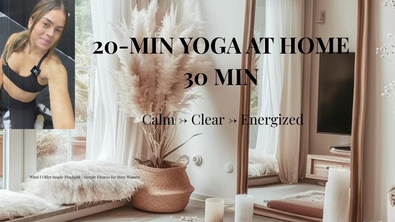 20-Minute Yoga at Home | Gentle Full-Body Flow for Strength & Relaxation