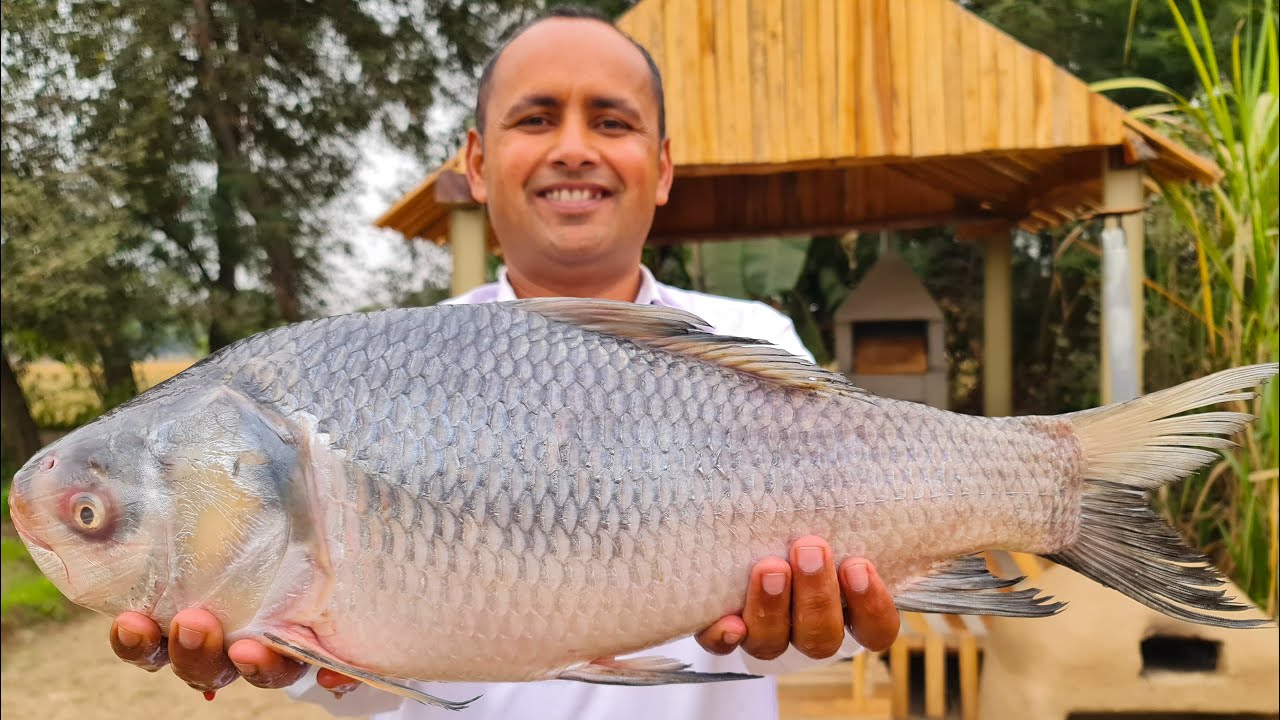 Fish Sajji Recipe | Sanghar Sindh Special Fish Sajji | Mubashir Saddique | Village Food Secrets