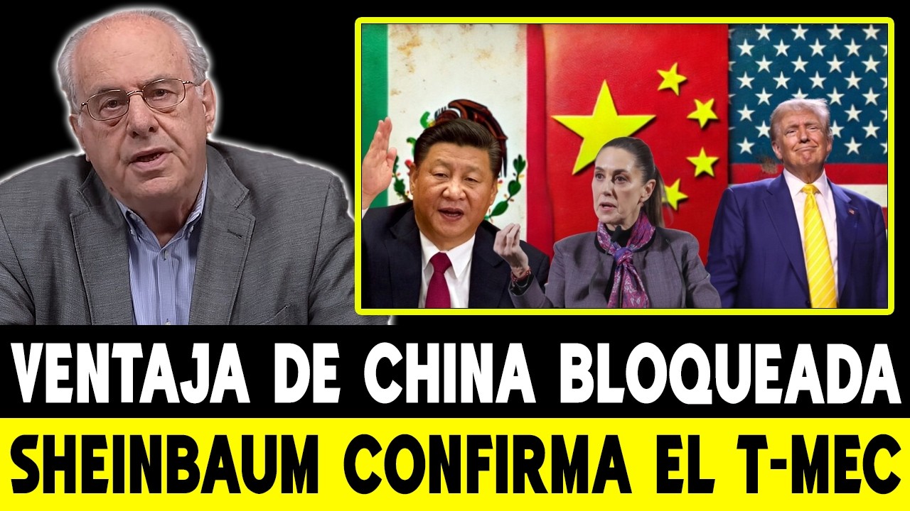 ¡Mexico Bends Trump! Sheinbaum Confirms USMCA to Block China’s Advantage | Prof. Richard Wolff