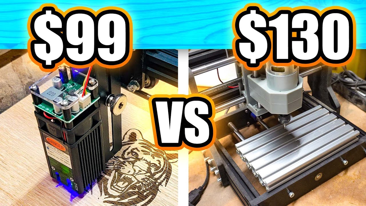 Which Would You Buy? This CNC Router or This Laser Engraver?