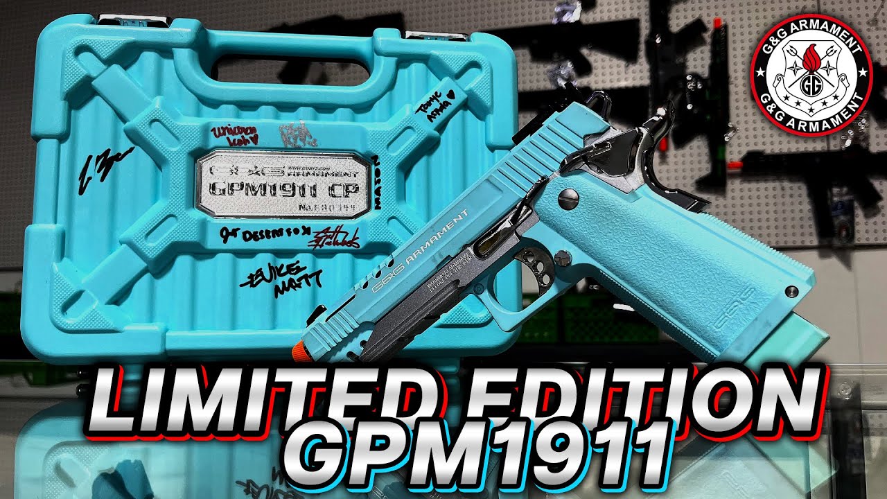 G&G GPM1911 CP (Limited Edition Macaron Blue) | Airsoft Gameplay #greensta1 #airsoft #foryou #fy