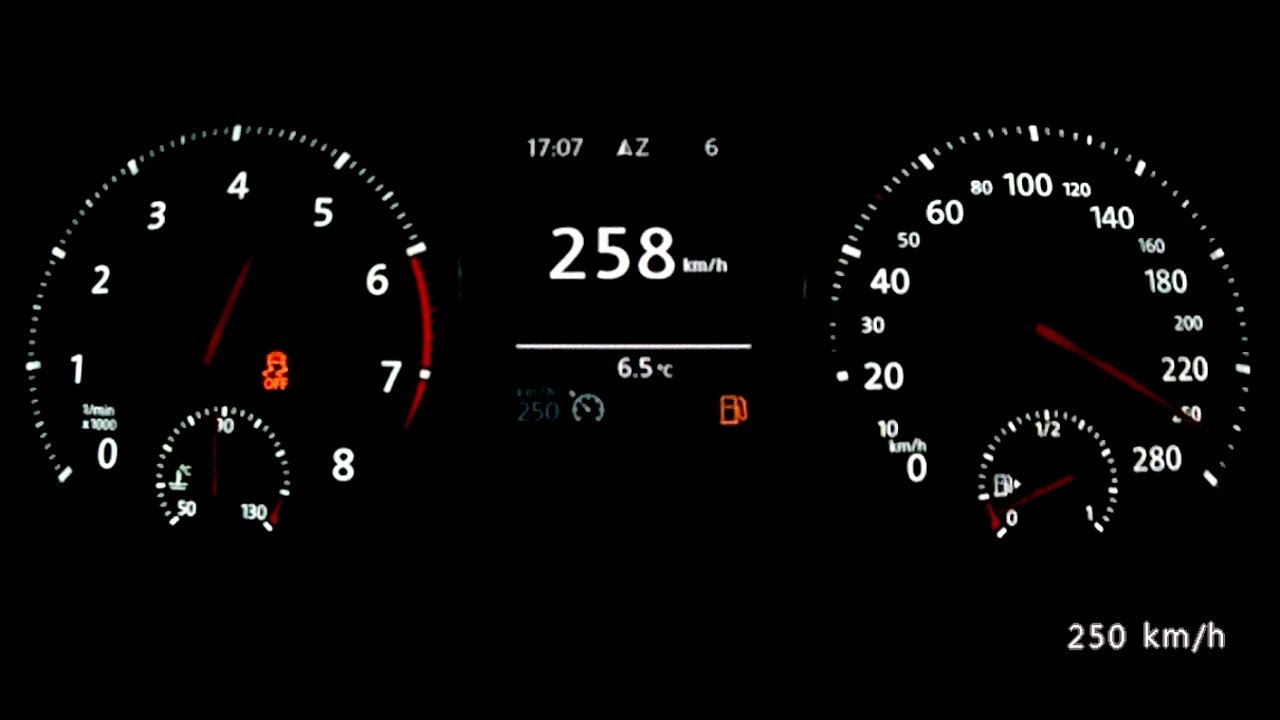 VW Golf VII GTI Performance 2014 - acceleration 0-240 km/h, top speed test and more