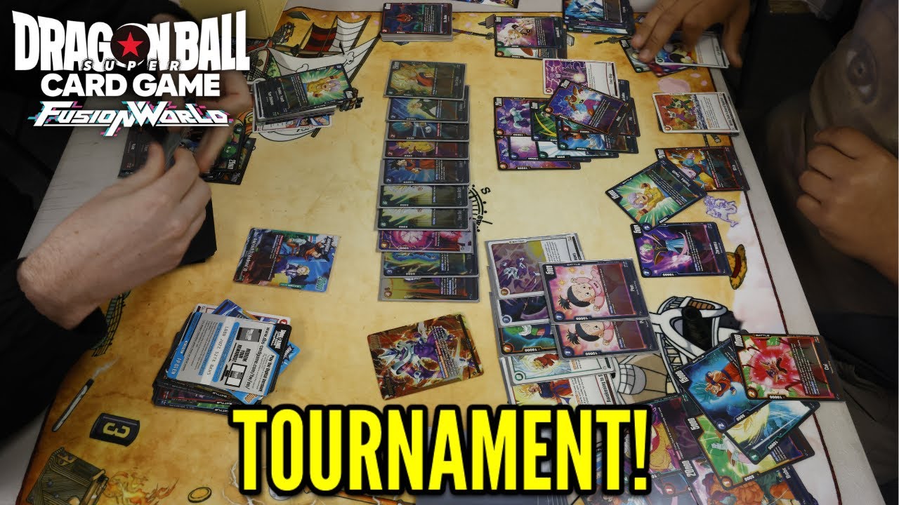 THE FIRST DRAGON BALL SUPER CARD GAME FUSION WORLD TOURNAMENT!