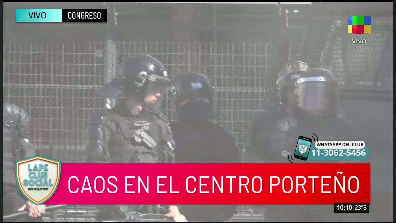 🔴 TENSIÓN: MARCHAS, CORTES E INCIDENTES POR LA REFORMA LABORAL