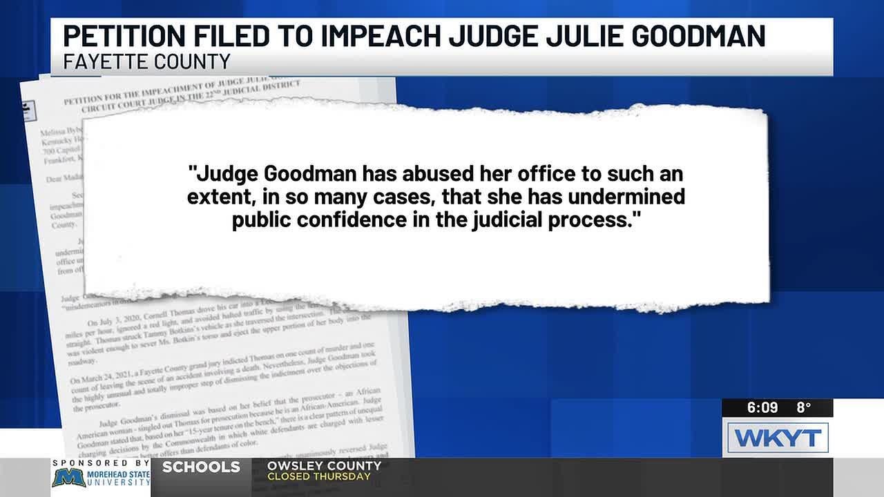 Petition filed to impeach Fayette County judge
