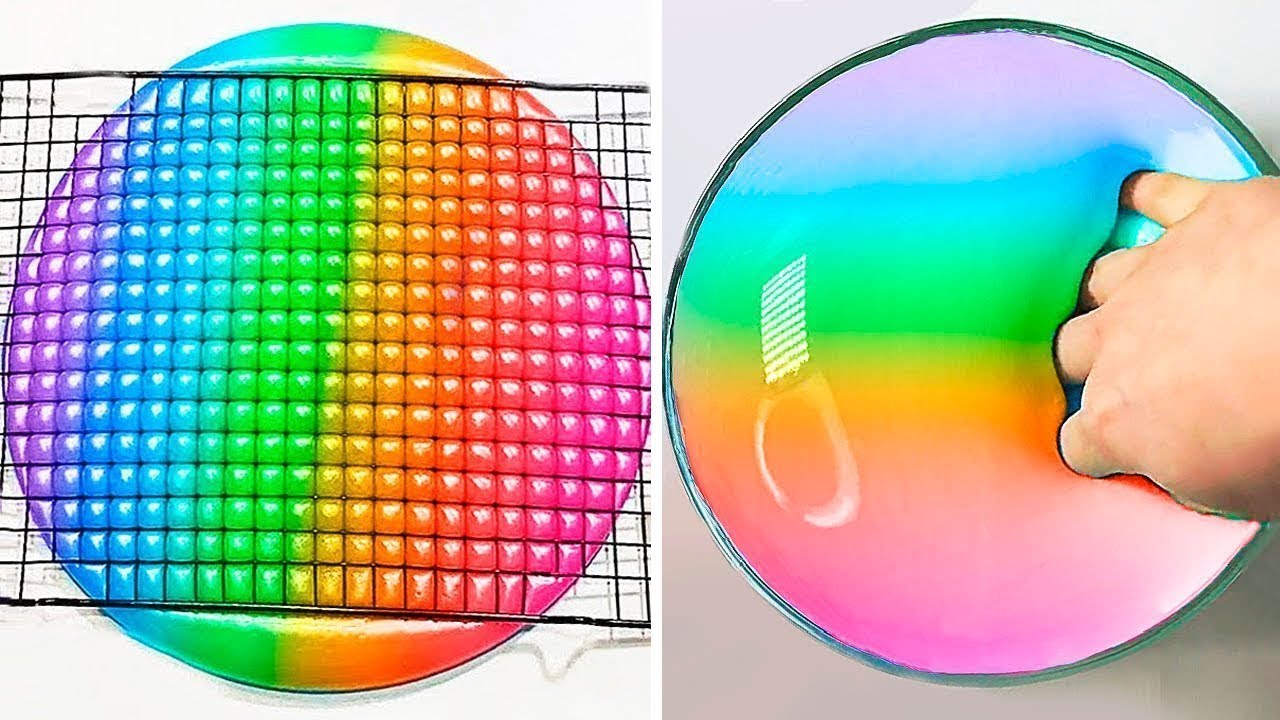 Удовлетворяющая слизь ASMR | Расслабляющее видео слизи # 848